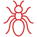Icône d'insectes rampants