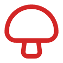 Icône de champignon (Mérule)